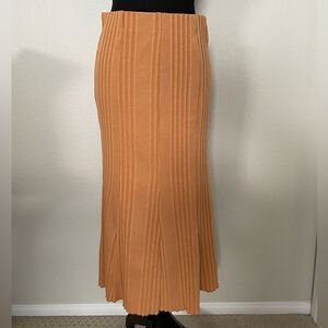 NWT Zara Ribbed Midi Skirt